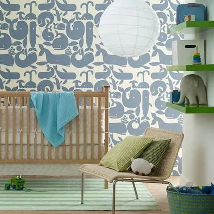 Érdekes design gyerekszobák - 33 ötletek
