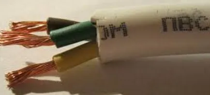 Kábel PVA jellemzői és főbb jellemzői (jellemzők) Kábel PVA jellemzői és főbb jellemzői