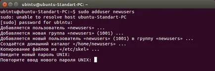 Hogyan adjunk új felhasználói Linux Ubuntu, és testre is!