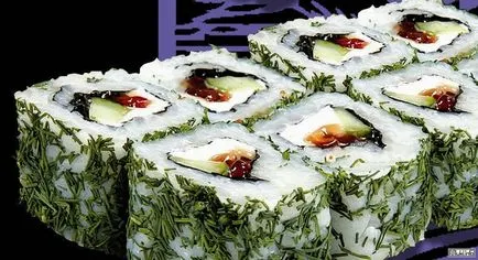 Melyek a sushi és a tekercs, miuki Mikado • Virtual Japán