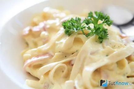 Főzni carbonara recept van 6 (só ízlés előállítás) Főzni carbonara recept van 6