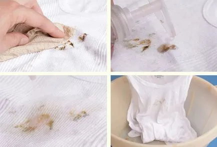 Hogyan és mit kell mosni a zsírt ruhát anélkül, hogy károsítaná a szövet