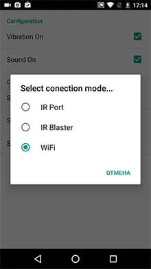 Mivel a smartphone, hogy a távirányító a TV, IR távirányító