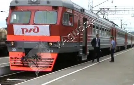 Hogyan jobb menni Abházia - autóval sík Vonatbusszal