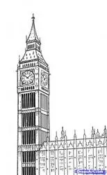 Hogyan kell felhívni a Big Ben ceruza szakaszában - rekreáció és turizmus