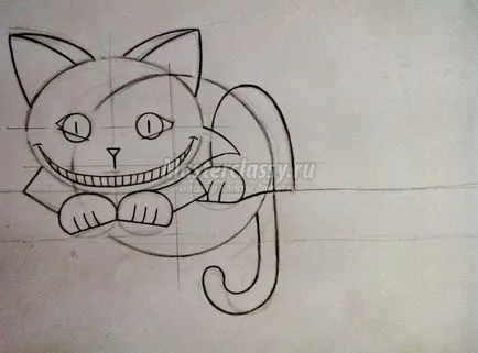 Hogyan kell felhívni Cheshire Cat-lépésre mester osztály fényképpel (hogyan kell felhívni a macska) Hogyan kell felhívni Cheshire Cat-lépésre mester osztály fotók
