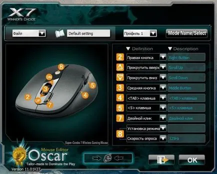 Hogyan kell helyesen konfigurálni a képre az egeret a Windows 7 a laptop és a PC