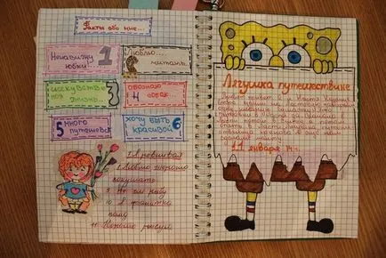 Hogyan készítsünk egy személyes napló saját kezűleg a lányok belül és kívül (fotók video) (lányok) Hogyan készítsünk egy személyes napló saját kezűleg a lányok belül és kívül (fotók video)
