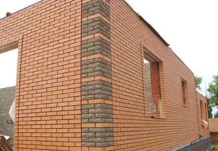 Hogyan szabhat ház homlokzati tégla lépésről lépésre (tégla) Hogyan szabhat ház homlokzati tégla lépésről lépésre útmutató