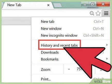 Hogyan lehet törölni a történelem Chrome böngésző