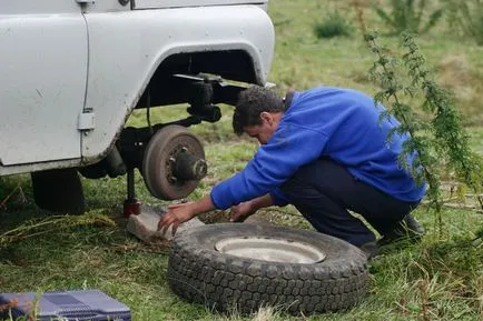 Hogyan változtassuk meg a kereket egy autó