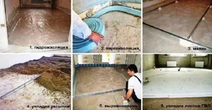 Hogyan tegyük egy cserép a fa padló különböző módokon