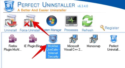 Hogyan lehet teljesen eltávolítani a McAfee a Windows 7 és 8