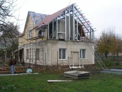 Hogyan építsünk a második emeleten, a ház