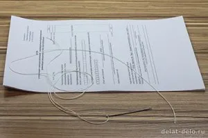 Hogyan villog a dokumentumokat a menet 2., 3. és 4. lyuk diagram, fotó és video utasításokat