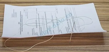Hogyan villog a dokumentumokat a menet 2., 3. és 4. lyuk diagram, fotó és video utasításokat