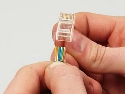 Hogyan tömöríteni internet-kábel az otthoni saját kezűleg