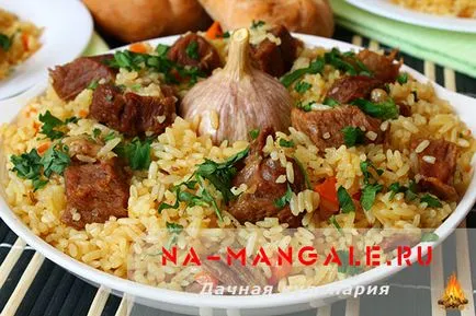 Főzni rizottó marhahús otthon - recept lépésről lépésre képek (szakács) Főzni rizottó marhahús otthon - recept lépésről lépésre fotók