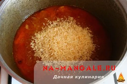 Főzni rizottó marhahús otthon - recept lépésről lépésre fotók (a ház) Főzni rizottó marhahús otthon - recept lépésről lépésre fotók