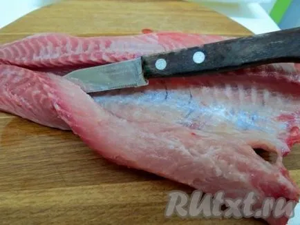 Főzni töltött ponty - recept fotókkal (zselés sóshalat) Főzni töltött ponty - a recept egy fotó
