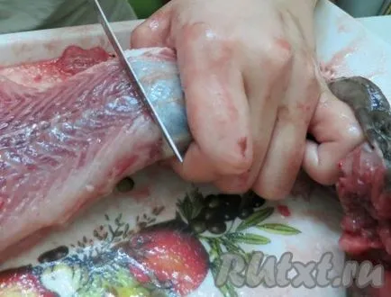 Főzni töltött ponty - a recept egy fotó (fotók) Főzni töltött ponty - a recept egy fotó