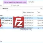 Hogyan csomagoljuk ki a zip fájlt a program WinRAR