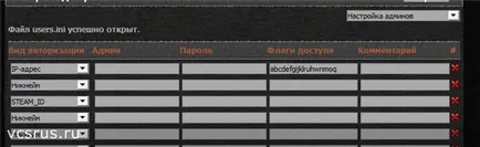 Hogyan lehet regisztrálni a VIP vagy rendszergazdajogok a szerver cs 1 (VIP) Hogyan lehet regisztrálni a VIP vagy rendszergazdajogok a szerver cs 1