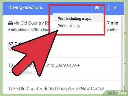 Hogyan nyomtassunk egy google map