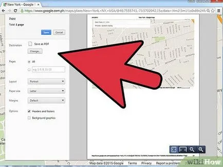 Hogyan nyomtassunk egy google map