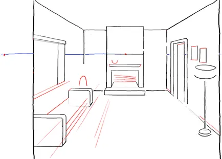 Hogyan rajzoljunk egy szobát a jövőben