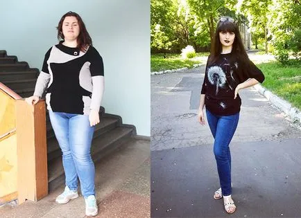Hogyan valóban fogyni Sergacheva történet Julia, hogy megszabaduljon a 50 kg-ot, hello! Oroszország