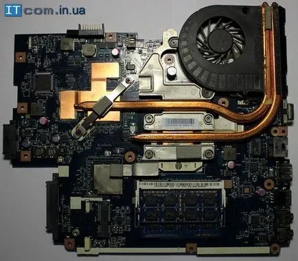 Ahogy szétszerelni laptop Acer Aspire 5741zg tisztítás vagy csere