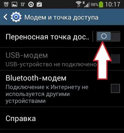 Hogyan osztja a Wi fi Android telefon lépésről-lépésre