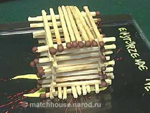 Hogyan készítsünk egy házat a mérkőzések kezük lépésből mesterkurzust