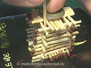 Hogyan készítsünk egy házat a mérkőzések kezük lépésből mesterkurzust