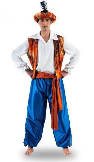 Hogyan készítsünk egy öltönyt Aladdin kezét, hogy bekerüljön a keleti mese egy pillanat alatt!