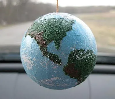 Hogyan készítsünk saját kezét Globe papírból (do) Hogyan készítsünk saját kezét Globe papírból