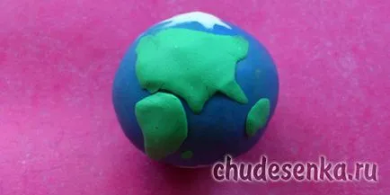 Hogyan, hogy a Globe agyag kezüket a gyerekek fotók és videó