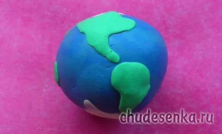 Hogyan, hogy a Globe agyag kezüket a gyerekek fotók és videó