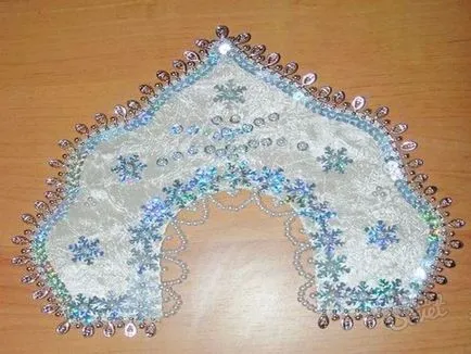 Hogyan készítsünk saját kezűleg kokoshnik (kokoshnik) Hogyan készítsünk saját kezét kokoshnik