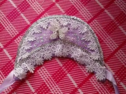 Hogyan kokoshnik kezük (saját) Hogyan készítsünk saját kezét kokoshnik