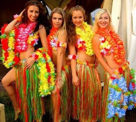 Hogyan készítsünk egy nyaklánc hawaii hawaii party
