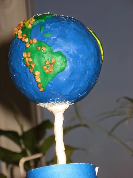 Hogyan, hogy a Globe agyag kezüket a gyerekek fotók és videó