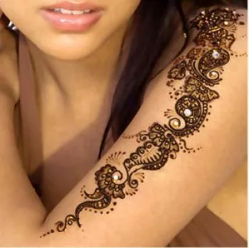 Hogyan készítsünk mehndi - henna test
