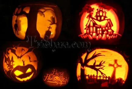 Hogyan készítsünk egy szép Halloween sütőtök (fotó), színezőanyagok, gyártási