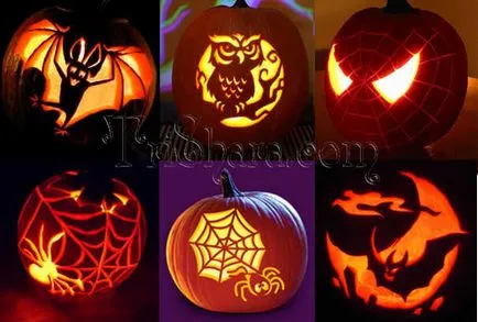 Hogyan készítsünk egy szép Halloween sütőtök (fotó), színezőanyagok, gyártási