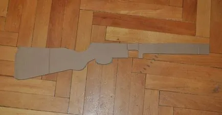 Hogyan készítsünk egy géppisztoly Shpagin vagy PCA rendszer a fiatal Vörös Hadsereg katonái kartonból (SMG) Hogyan készítsünk egy géppisztoly Shpagin rendszer vagy PCA a fiatal Vörös Hadsereg katonái kartonból