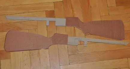 Hogyan készítsünk egy géppisztoly Shpagin rendszer vagy PCA a fiatal Vörös Hadsereg katonái kartonból (bekezdések Shpagin) Hogyan készítsünk egy géppisztoly Shpagin rendszer vagy PCA a fiatal Vörös Hadsereg katonái kartonból