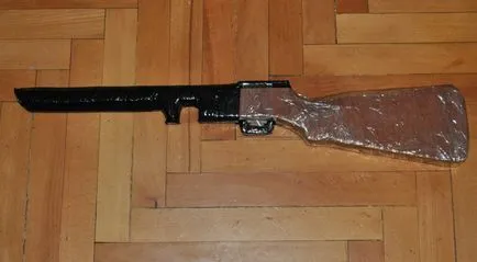 Hogyan készítsünk egy géppisztoly Shpagin rendszer vagy PCA a fiatal katonák a Vörös Hadsereg ki a karton (csinálni) Hogyan készítsünk egy géppisztoly Shpagin rendszer vagy PCA a fiatal Vörös Hadsereg katonái kartonból