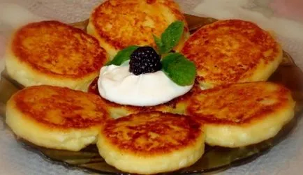 Hogyan készítsünk sajtos süteményt túró otthon, a recept a finom cheesecakes